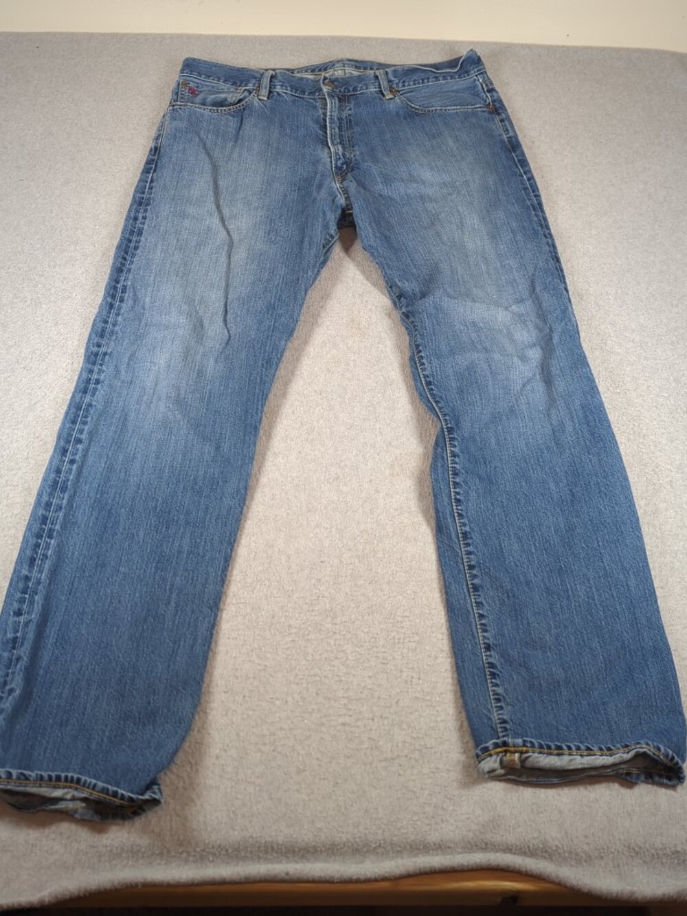 Polo Ralph Lauren Jeans Men's 36x34 (Actual 38x33) Thompson Relaxed Selvedge